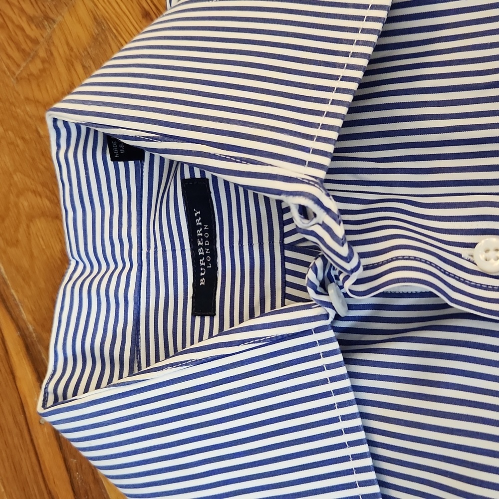Burberry Of London poplin Cotton Stripe